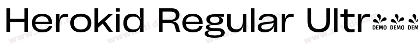 Herokid Regular Ultr字体转换